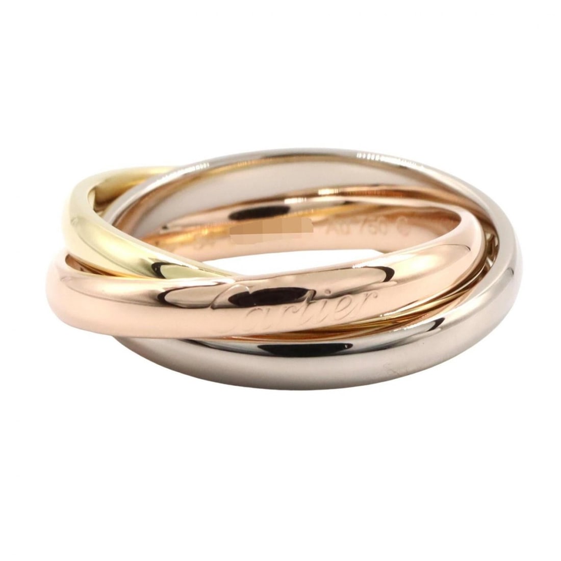 Cartier Trinity Ring - Ring/Finger Jewelry 18K (Yellow Gold), 18KWG (White 18KPG (Pink Gold) Women's (1 of 7)