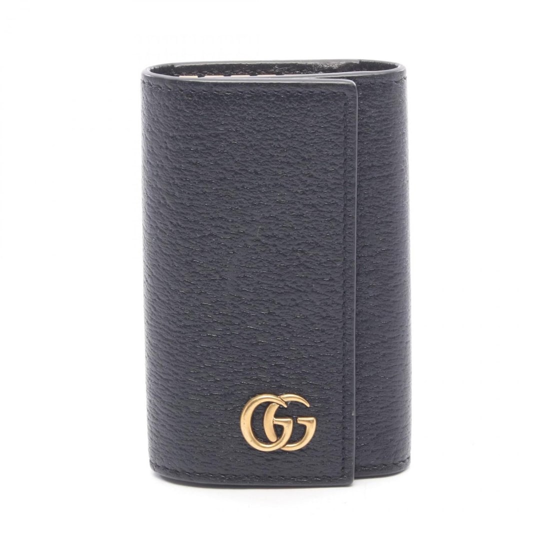 Gucci GG Marmont 6-Key Case, Leather, Women's, Black, 435305: --- Catalog ---Category: DesignType: KeycaseColor: BlackGender: Women,MenMaterial: Leather Category: GeneralMPN: 435305Brand: GucciCategory: Physical PropertiesSize (HxWxD): 11cm x 7cm x 2cm / 4.33'' 