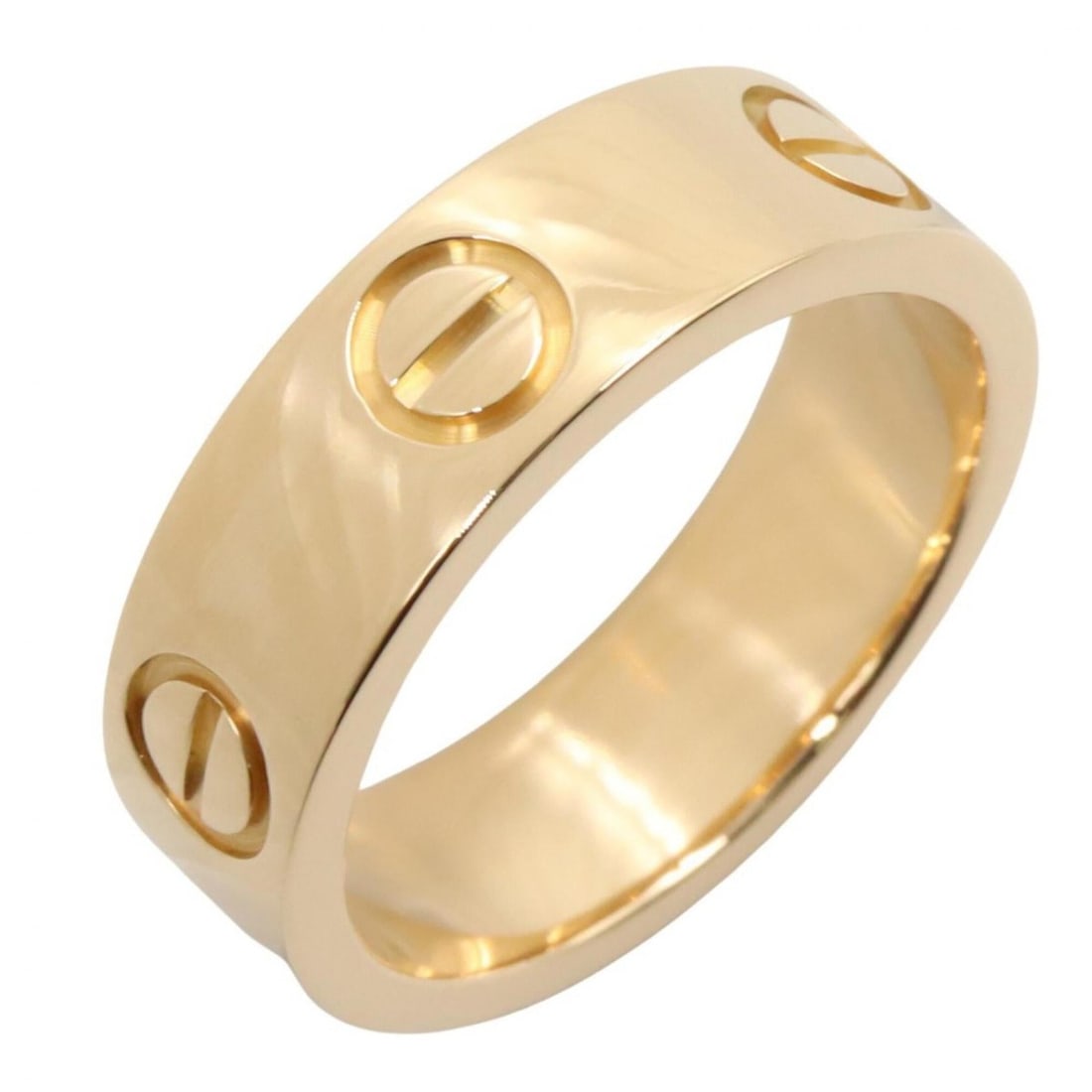 Cartier Love Ring, 18K (Yellow Gold), Women's Gold Tone, B4084600: --- Catalog ---Category: SizeJP Size: 8US Size: 4.5Category: DesignType: Band ringColor: GoldGender: WomenMaterial: Yellow gold (18K)Category: GeneralMPN: B4084600Brand: Cartier--- Item List ---Sectio