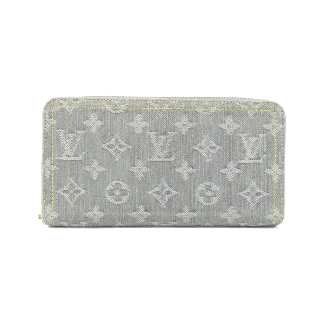 Louis Vuitton Monogram Denim Zippy Wallet M13214: --- Catalog ---Category: SizeSize (HxWxD): 10cm x 19cm x 2.5cm / 3.93'' x 7.48'' x 0.98''Category: DesignType: Long wallet (bi-fold)Color: GrayGender: Women,MenMaterial: Denim Category: GeneralMPN: M1