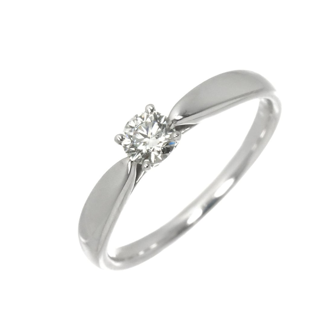 Tiffany & Co. Harmony Band Ring, 0.21ct Diamond, Platinum.: --- Catalog ---Category: SizeJP Size: 8US Size: 4.5Category: DesignType: Band ringGender: WomenMaterial: Platinum 950Category: GeneralBrand: Tiffany--- Item List ---Section: ConditionRanking: Rank SA 