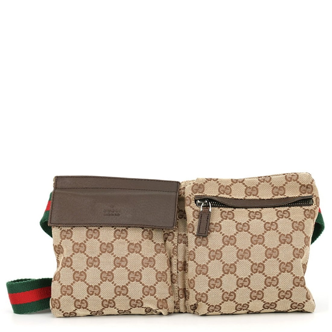 Gucci Waist Bag GG Canvas 28566 GUCCI Men's Handbag Body: --- Catalog ---Category: SizeSize (HxWxD): 17cm x 31cm / 6.69'' x 12.2''Category: DesignType: Fanny pack, Sling bagColor: Beige, BrownGender: MenMaterial: GG canvas Category: GeneralBrand: GucciCountr