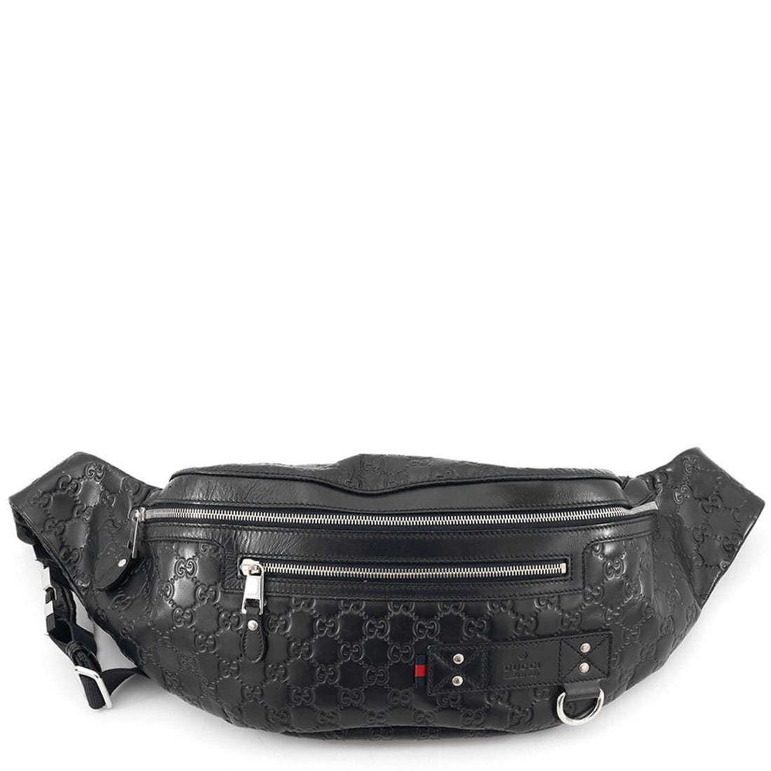 Gucci Body Bag, Guccissima Belt Bag 246409, GUCCI Handbag, Men's Waist: --- Catalog ---Category: SizeSize (HxWxD): 20cm x 34cm x 10cm / 7.87'' x 13.38'' x 3.93''Category: DesignType: Fanny pack, Sling bagColor: NavyGender: MenMaterial: Leather Category: GeneralBrand: Gucc