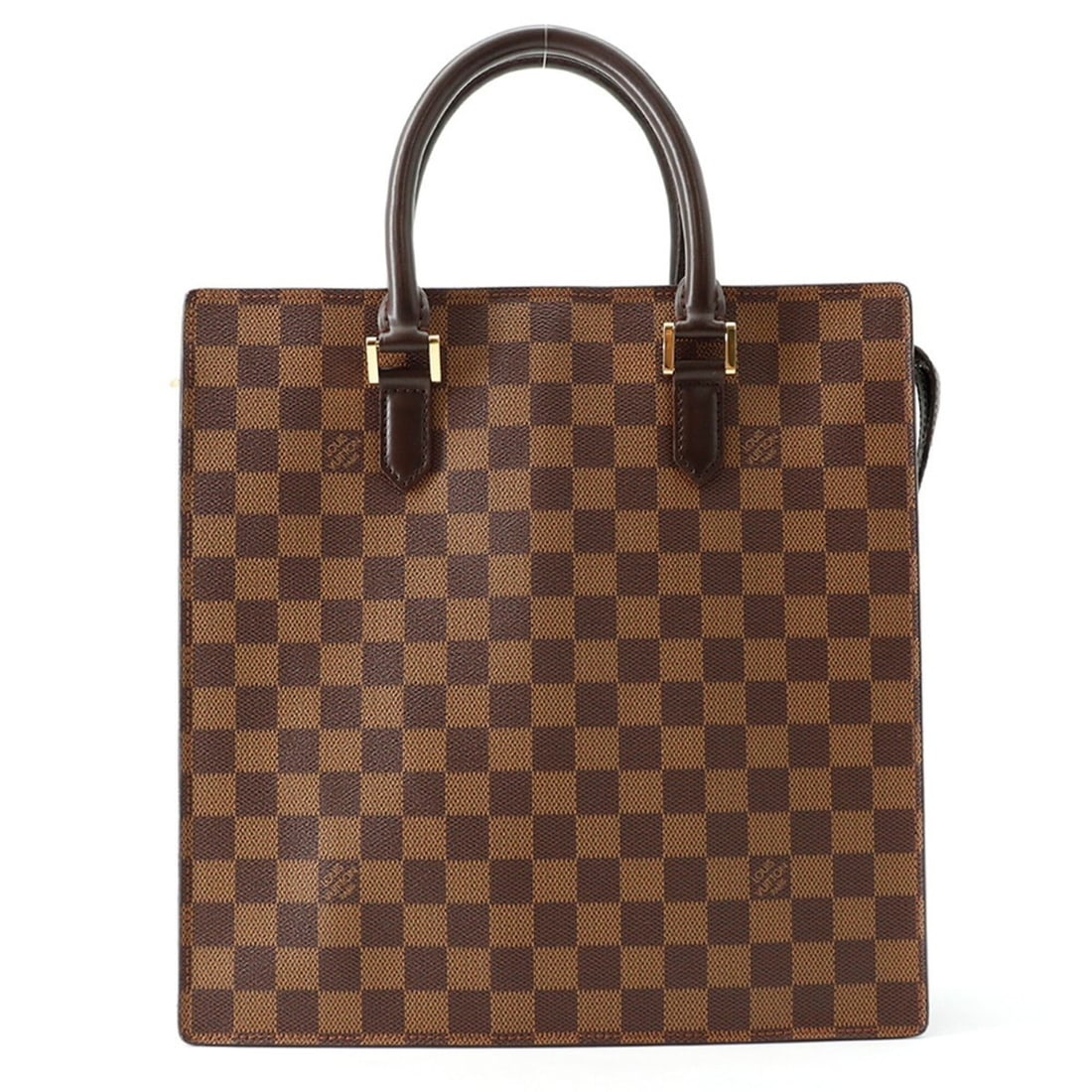 Louis Vuitton Damier Ebene Venice PM Handbag N51145 LOUIS VUITTON for Women: --- Catalog ---Category: SizeSize (HxWxD): 29cm x 28.5cm x 8.5cm / 11.41'' x 11.22'' x 3.34''Category: DesignType: HandbagColor: Ebene, Red colorGender: WomenMaterial: Damier Canvas Category: GeneralB