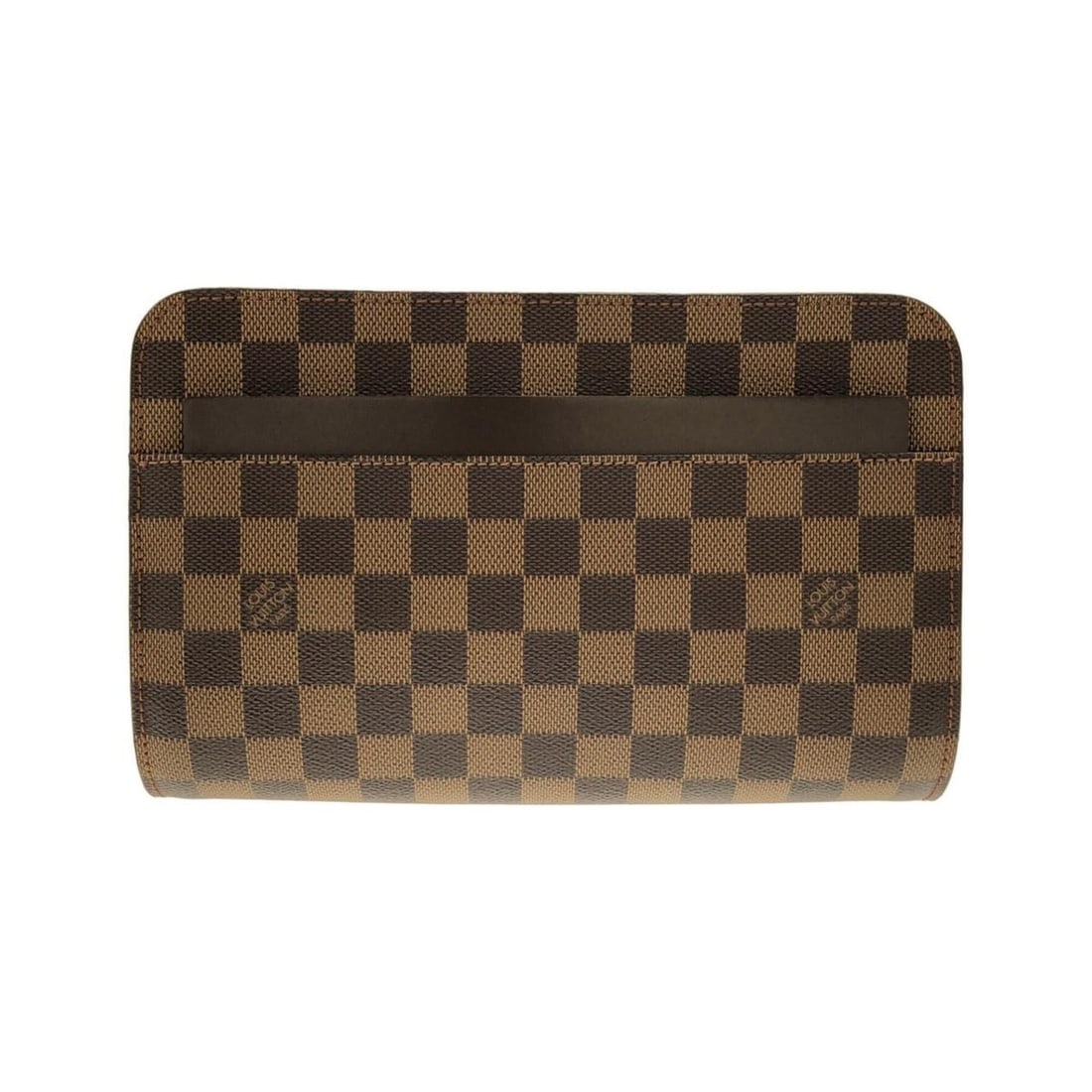 Louis Vuitton Damier Saint N51993 Second Bag: --- Catalog ---Category: SizeSize (HxWxD): 16cm x 24.5cm x 6cm / 6.29'' x 9.64'' x 2.36''Category: DesignType: Clutch bagColor: EbeneGender: Women,MenMaterial: Coated canvas Hardware Color: GoldCatego