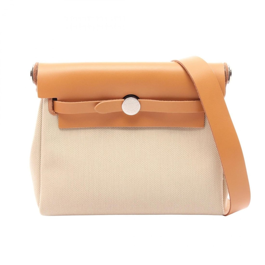 Hermes Herbag Zip Mini Shoulder Bag Handbag Canvas Leather Toile Military Vache Hunter Women's Ivory: --- Catalog ---Category: SizeSize (HxWxD): 16cm x 20cm x 7cm / 6.29'' x 7.87'' x 2.75''Category: DesignType: Handbag, Shoulder bagColor: Brown, Ivory, Natural sableGender: WomenMaterial: Canvas Catego