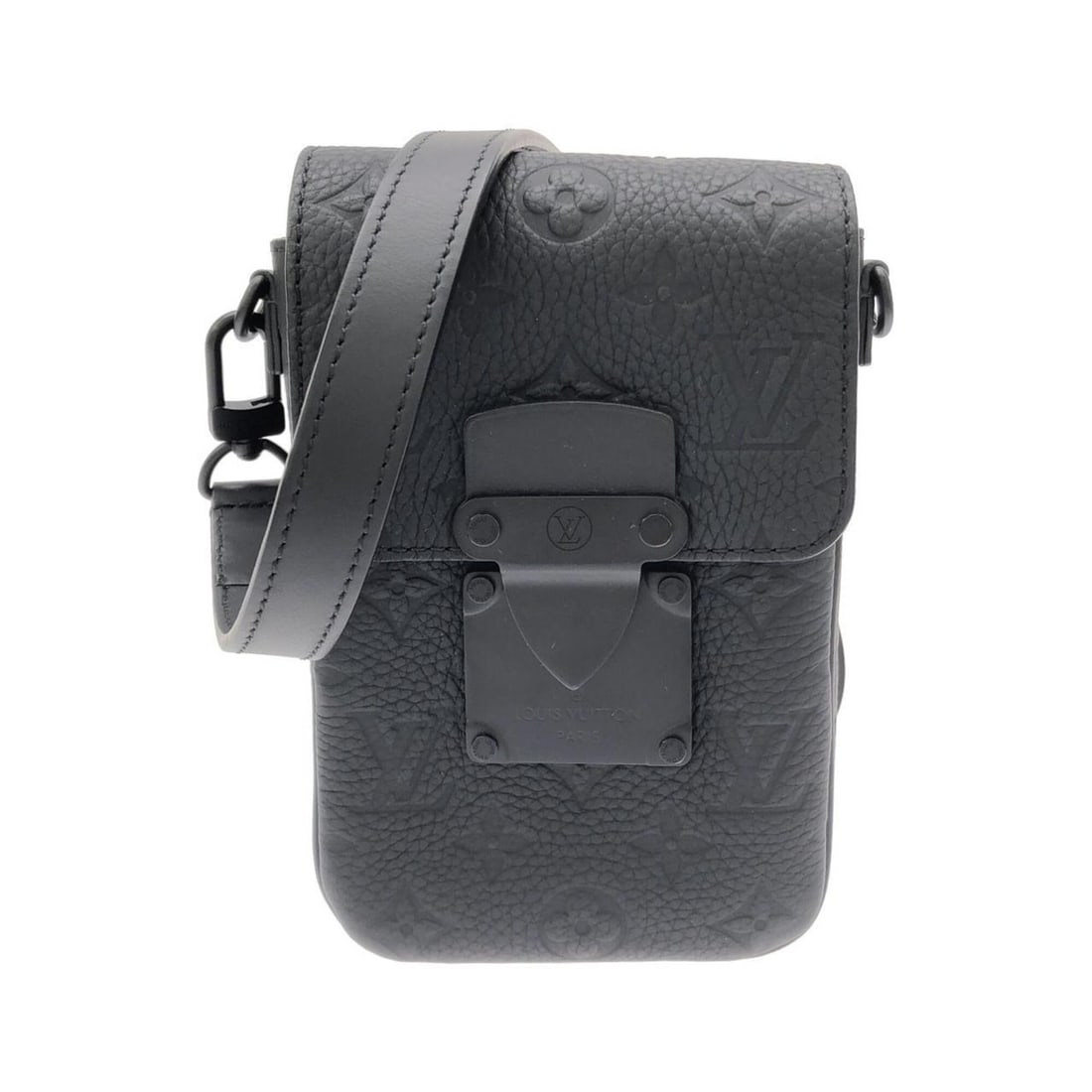 Louis Vuitton Taurillon Monogram S-Lock Vertical Wearable Wallet M81524 Shoulder Bag: --- Catalog ---Category: SizeSize (HxWxD): 18cm x 12cm x 4cm / 7.08'' x 4.72'' x 1.57''Category: DesignType: Shoulder bagColor: BlackGender: Women,MenMaterial: Leather Leather/Fur Type: