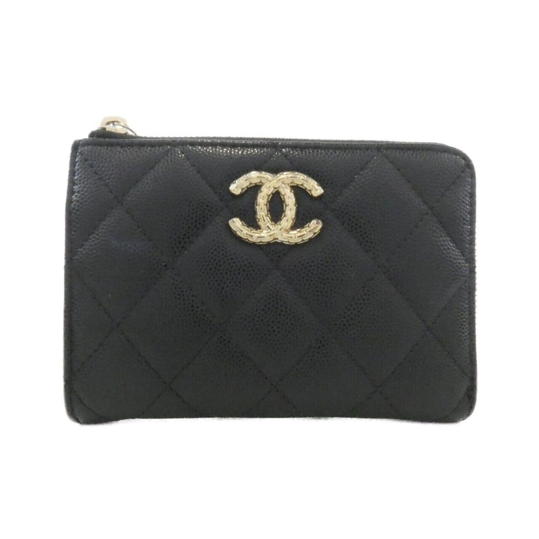 Chanel AP4092 Wallet: --- Catalog ---Category: SizeSize (HxWxD): 9cm x 13cm x 2cm / 3.54'' x 5.11'' x 0.78''Category: DesignType: Coin purse/coin caseColor: BlackGender: WomenMaterial: Grained Calfskin Category: