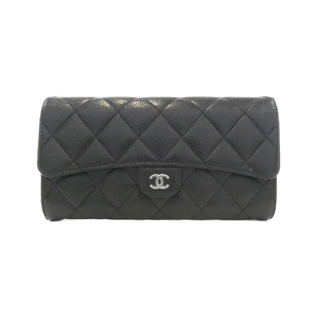 Chanel Timeless Classic Line AP0241 Wallet: --- Catalog ---Category: SizeSize (HxWxD): 10cm x 20cm x 3cm / 3.93'' x 7.87'' x 1.18''Category: DesignType: Long wallet (bi-fold)Color: BlackGender: WomenMaterial: Grained Calfskin Category: GeneralM