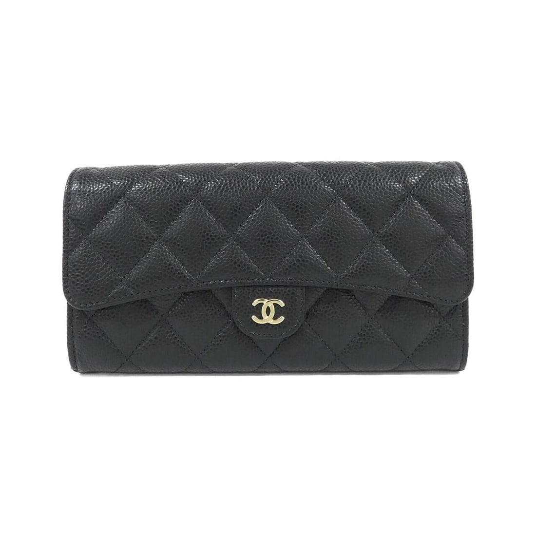 Chanel Timeless Classic Line AP0241 Wallet: --- Catalog ---Category: SizeSize (HxWxD): 10cm x 20cm x 3cm / 3.93'' x 7.87'' x 1.18''Category: DesignType: Long wallet (bi-fold)Color: BlackGender: WomenMaterial: Grained Calfskin Category: GeneralM