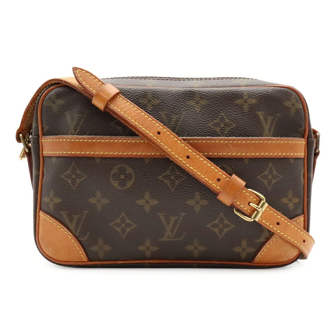 LOUIS VUITTON Louis Vuitton Monogram Trocadero 23 Shoulder Bag Pouch M51276: --- Catalog ---Category: SizeSize (HxWxD): 15cm x 23cm x 6cm / 5.9'' x 9.05'' x 2.36''Category: DesignType: Pochette, Shoulder bagColor: Brown, Galle, Monogram, WhiteGender: WomenMaterial: Monogram Ca