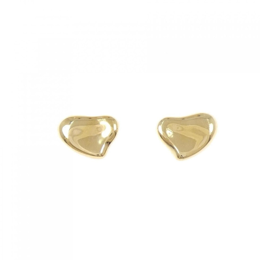 Tiffany Heart Earrings: --- Catalog ---Category: SizeSize (HxWxD): 7.20mm x 9.40mm / 0.28'' x 0.37''Category: DesignType: Stud earringsGender: WomenMaterial: Yellow gold (18K)Category: GeneralBrand: Tiffany--- Item List ---S