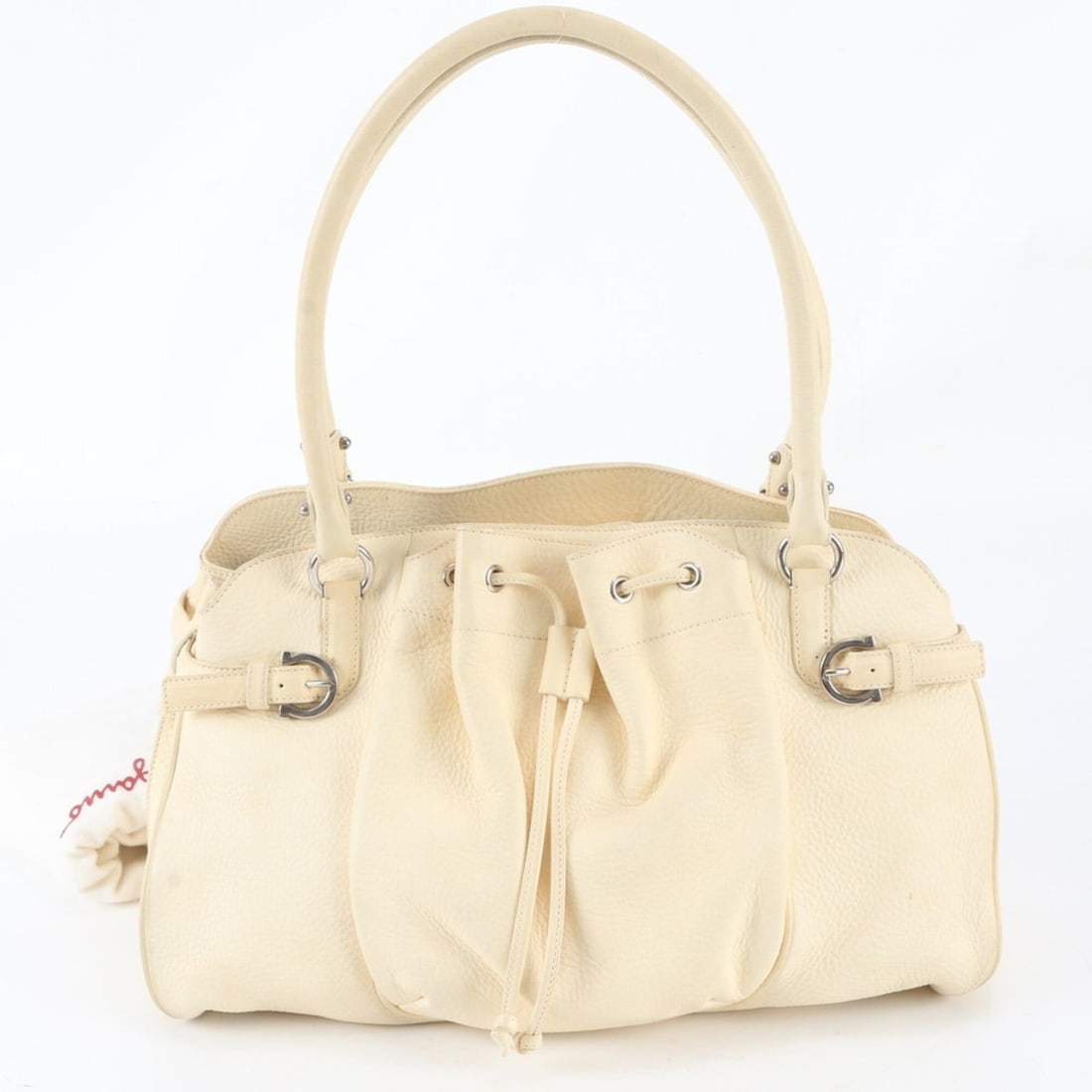 Salvatore Ferragamo Gancini Leather Tote Bag, Handbag, Shoulder Women's (1 of 8)