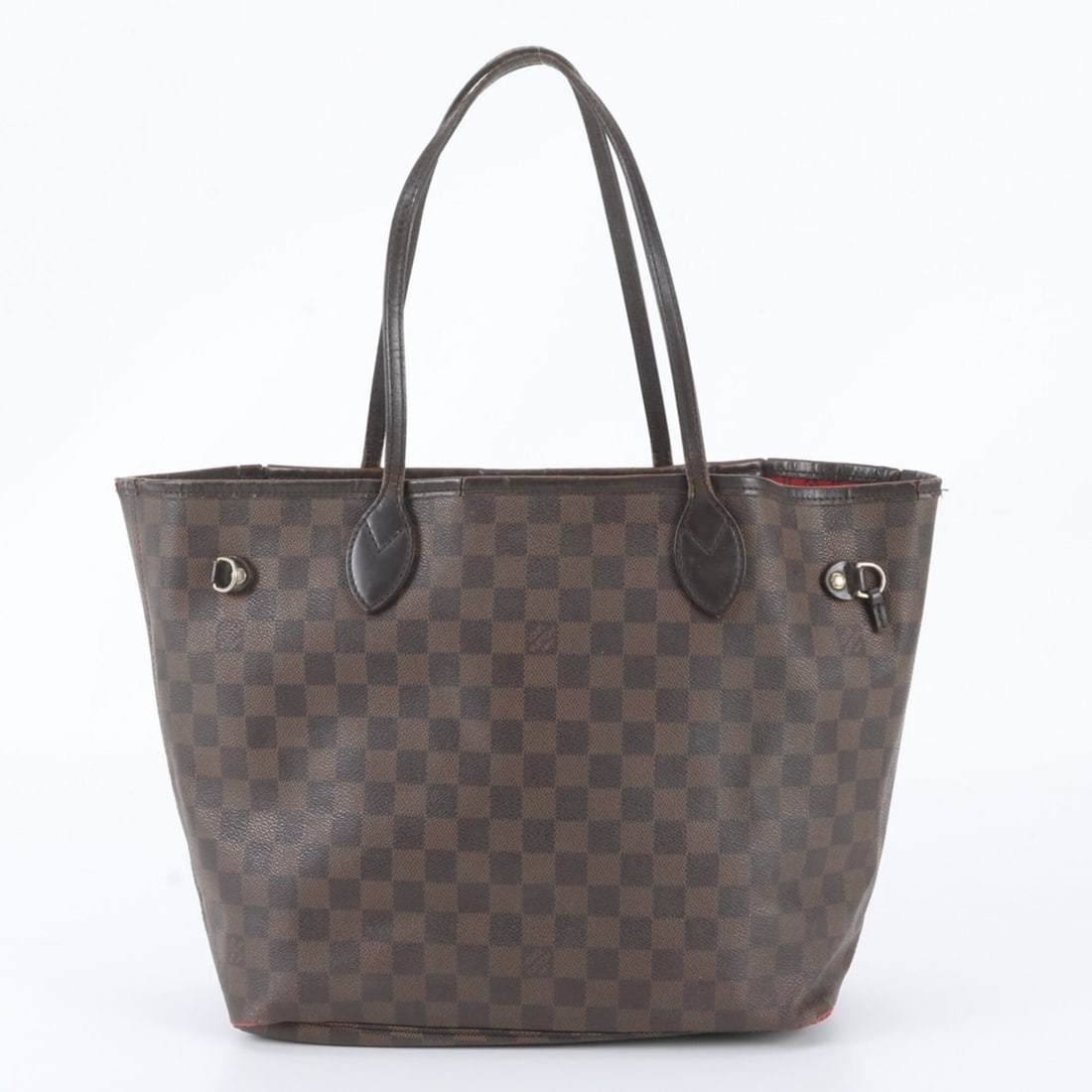 Louis Vuitton Damier Neverfull MM N51105 Leather Tote Bag, Handbag, Shoulder Women's: --- Catalog ---Category: SizeSize (HxWxD): 29cm x 30cm x 15cm / 11.41'' x 11.81'' x 5.9''Handle Length: 52cm / 20.47''Category: DesignType: Handbag, Tote bagColor: EbeneGender: WomenMaterial: Leather 