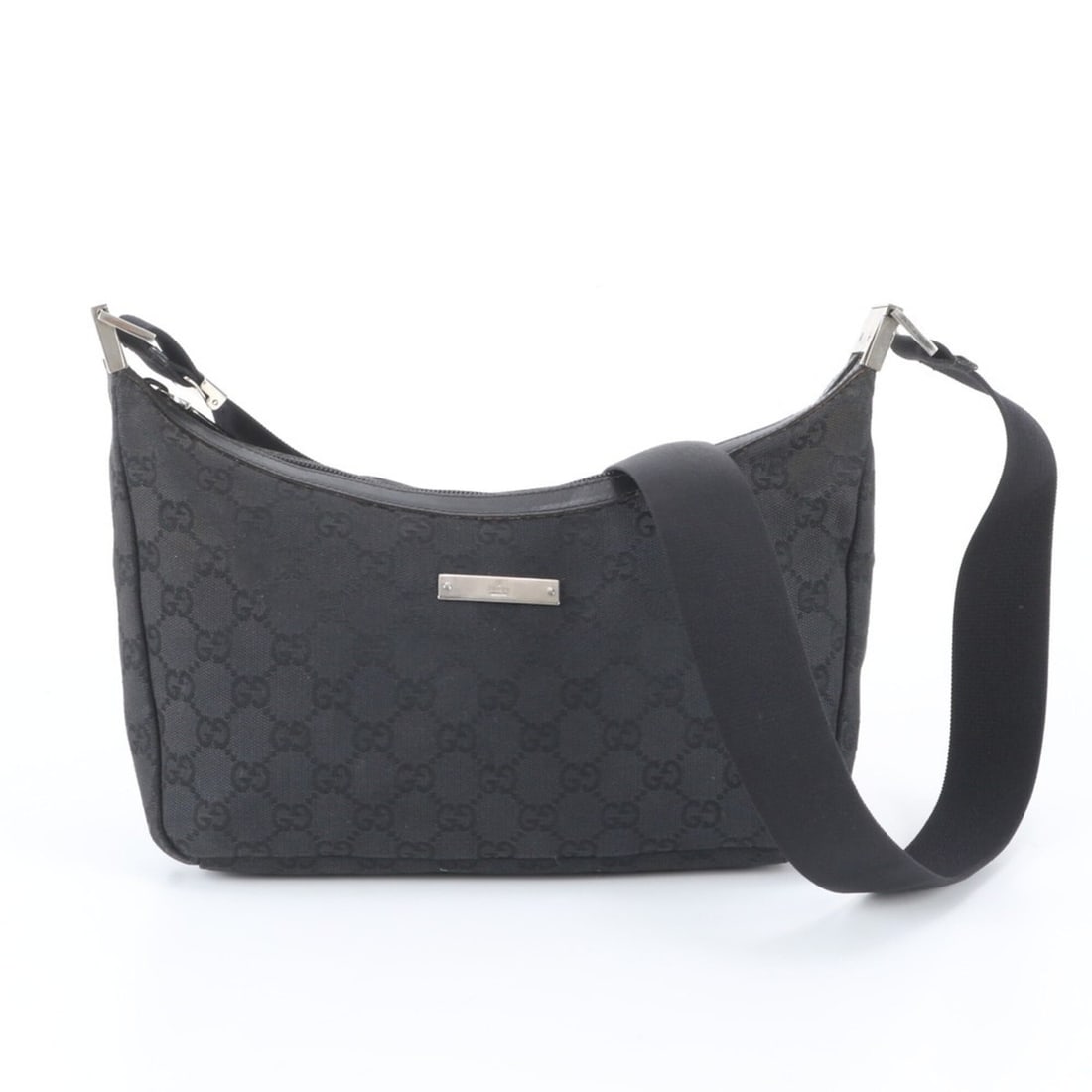 Gucci GG Canvas 019 0433 Leather Shoulder Bag Crossbody Black Women's: --- Catalog ---Category: SizeSize (HxWxD): 18cm x 25cm x 4cm / 7.08'' x 9.84'' x 1.57''Strap Length: 105cm / 41.33''Category: DesignType: Shoulder bagColor: BlackGender: WomenMaterial: GG canvas , Lea