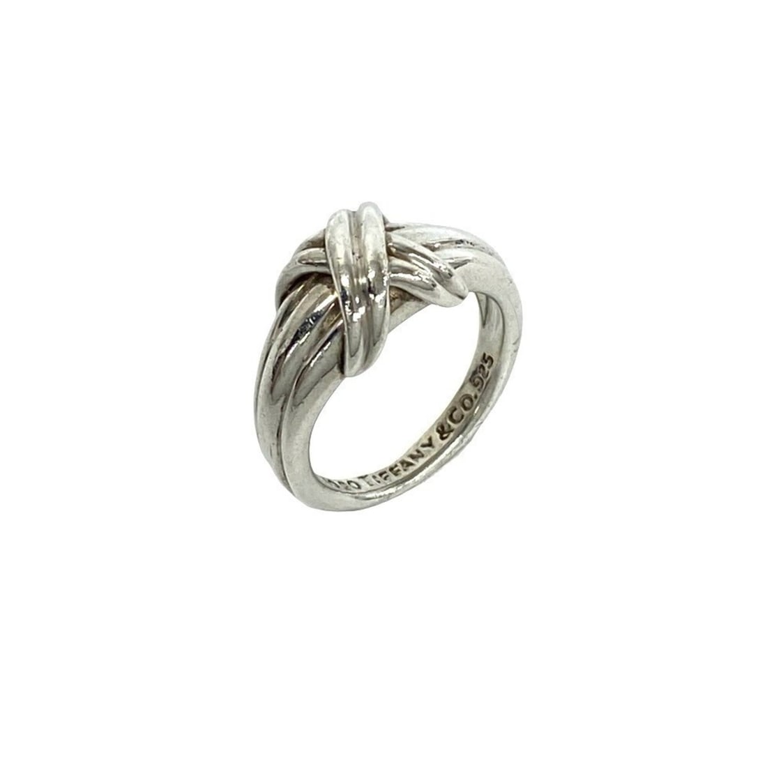 TIFFANY&Co. Tiffany Vintage Signature Ring, Sterling Silver 925, Accessory, Silver, 02919 (1 of 6)
