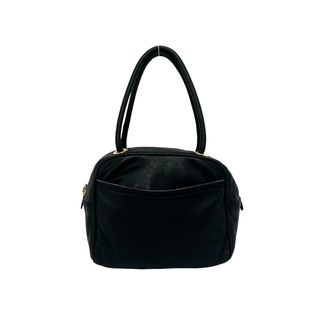 LOEWE Anagram Leather Mini Handbag Tote Bag Boston Black 33586: --- Catalog ---Category: SizeSize (HxWxD): 13cm x 18cm x 11cm / 5.11'' x 7.08'' x 4.33''Category: DesignType: Boston bag, Handbag, Tote bagColor: BlackGender: WomenMaterial: Leather Category: GeneralB