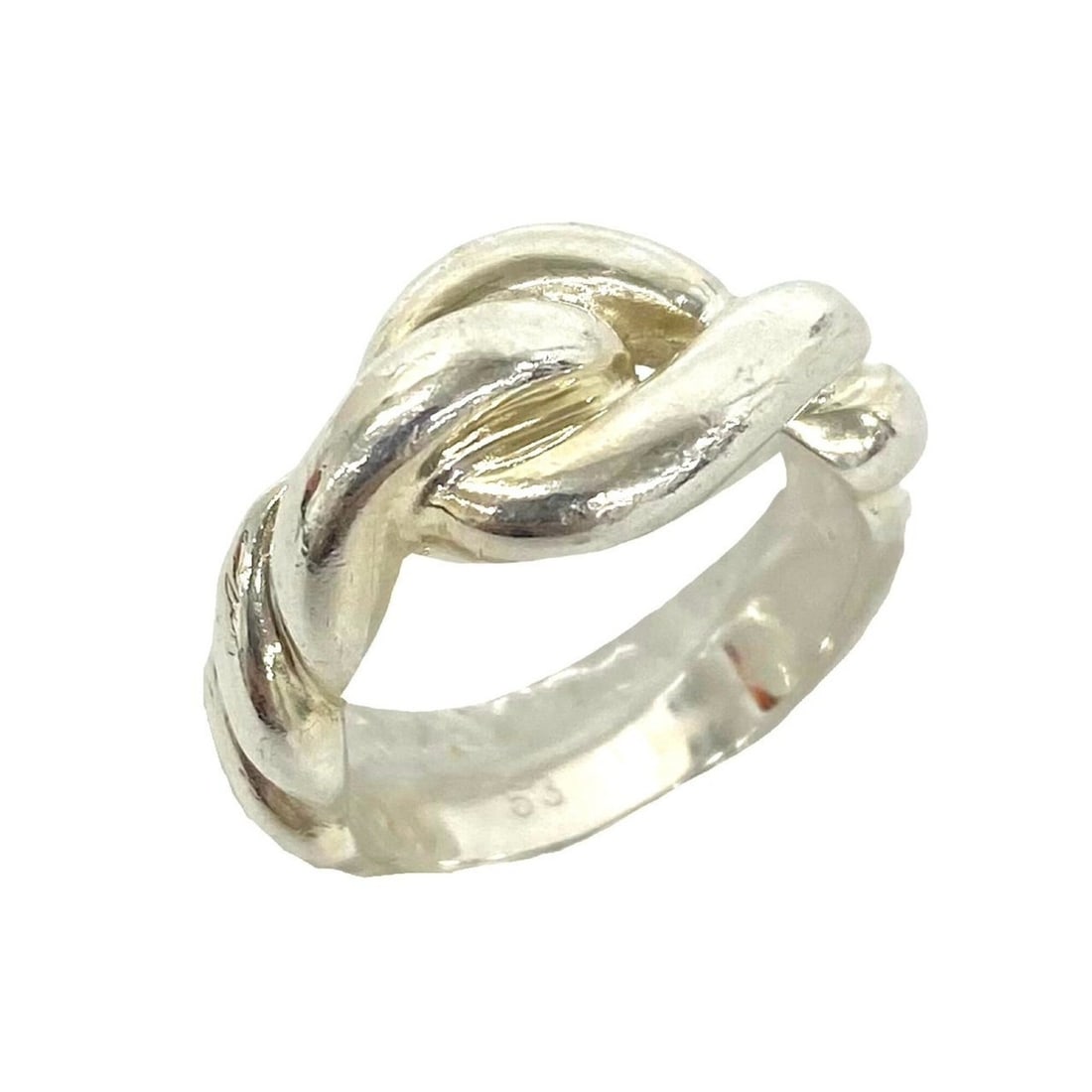 HERMES Torsade Ring, Sterling Silver 925, Accessory, Men's & Women's, Silver, 11643: --- Catalog ---Category: SizeJP Size: 10US Size: 5.5Category: DesignType: Band ringColor: SilverGender: Men,WomenMaterial: Silver 925Category: GeneralBrand: Hermes--- Item List ---Section: ConditionRa