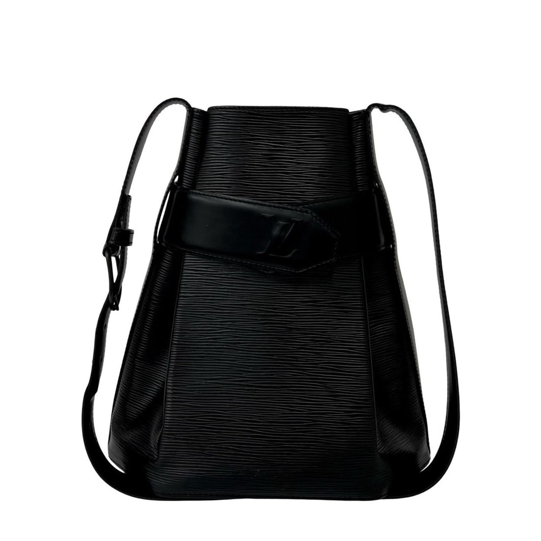 LOUIS VUITTON Vintage Sac Depaule Epi Leather Shoulder Bag, Noir Black 30140: --- Catalog ---Category: SizeSize (HxWxD): 29cm x 26cm x 14.5cm / 11.41'' x 10.23'' x 5.7''Category: DesignType: Shoulder bagColor: BlackGender: WomenMaterial: Leather Category: GeneralBrand: Louis Vu