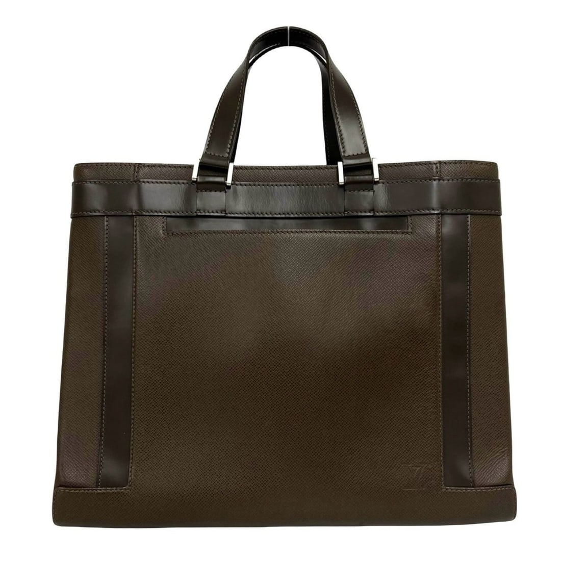 LOUIS VUITTON Louis Vuitton Kasbek PM Taiga Leather Genuine Handbag Tote Bag Business Brown 20288: --- Catalog ---Category: SizeSize (HxWxD): 28.5cm x 37cm x 11cm / 11.22'' x 14.56'' x 4.33''Category: DesignType: Handbag, Tote bagColor: BrownGender: WomenMaterial: Leather Category: GeneralBrand: Lo