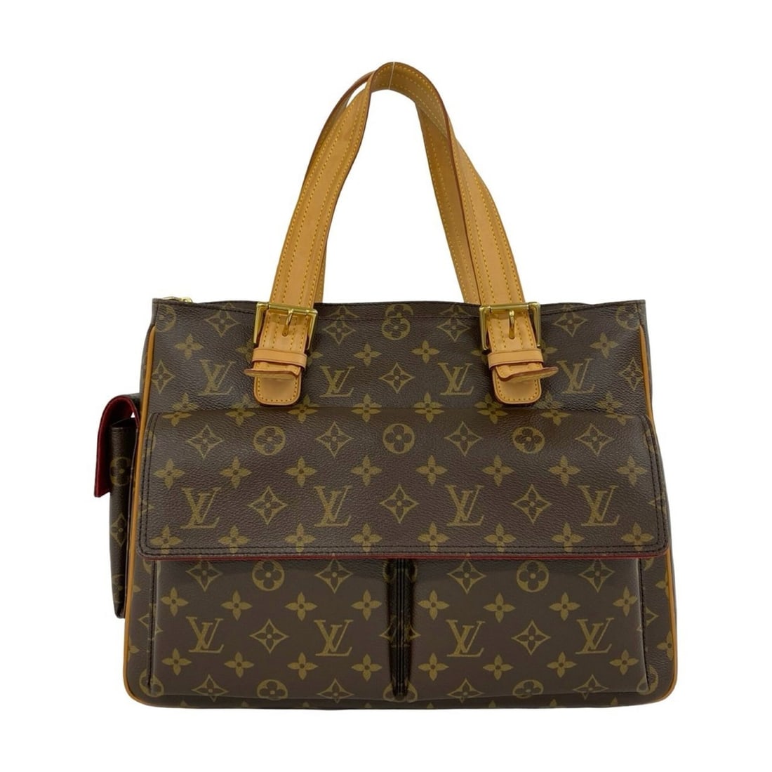 LOUIS VUITTON Louis Vuitton Multipli-Cité Monogram Leather Tote Bag Handbag Brown 03152: --- Catalog ---Category: SizeSize (HxWxD): 28cm x 36cm x 11cm / 11.02'' x 14.17'' x 4.33''Category: DesignType: Handbag, Tote bagColor: BrownGender: WomenMaterial: Leather , PVC Category: GeneralBrand