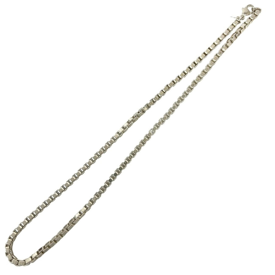 TIFFANY&Co. Tiffany Vintage Venetian Necklace, Sterling Silver 925 Chain Choker, 96974: --- Catalog ---Category: SizeNeck Circumference: 45 cm / 17.71''Category: DesignColor: SilverGender: WomenMaterial: Silver 925Necklace Type: NecklaceCategory: GeneralBrand: Tiffany--- Item List ---Sec