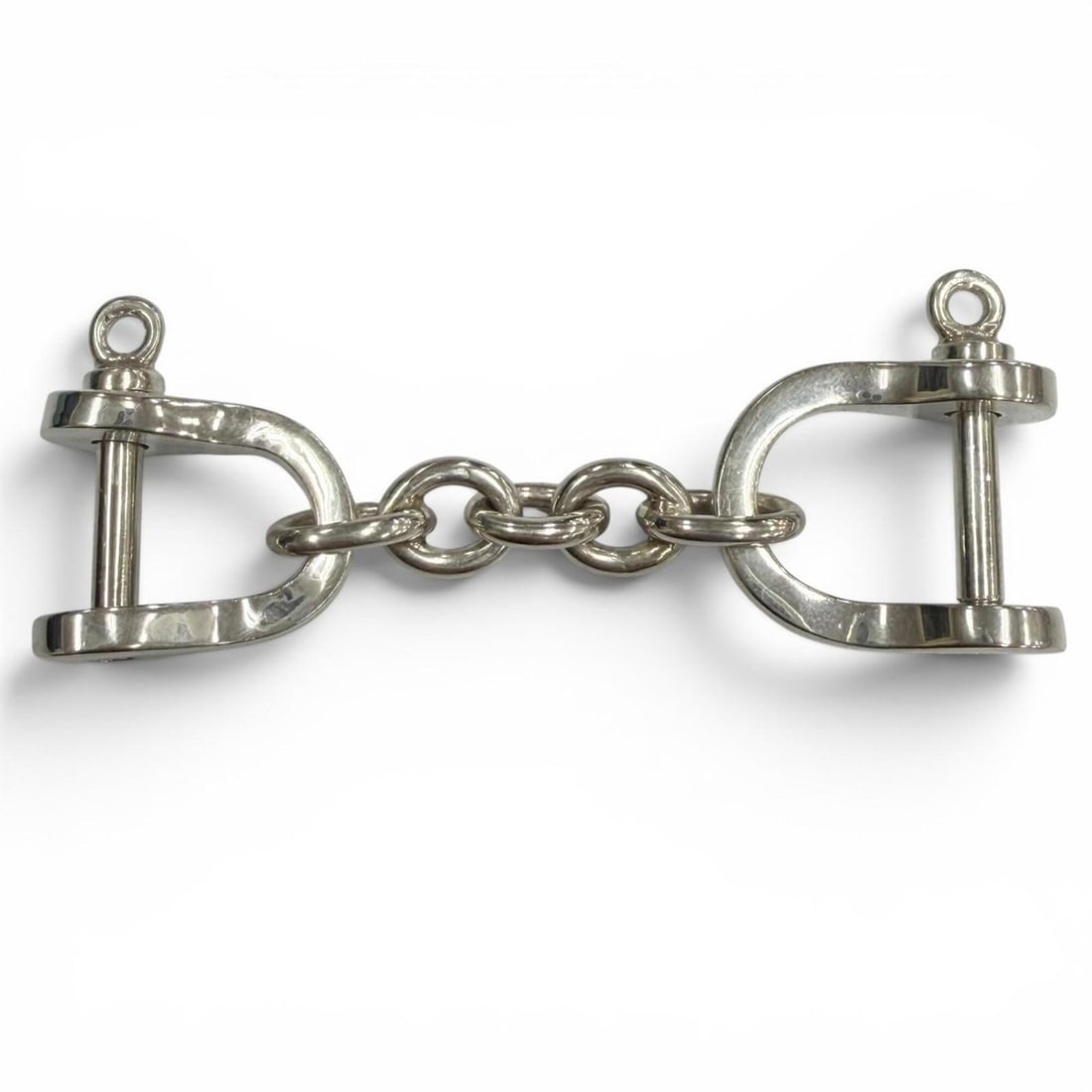 TIFFANY&Co. Tiffany Vintage Double Jackle Keyring Sterling Silver 925 Keychain Weight 16.45g Men's: --- Catalog ---Category: SizeSize (HxWxD): 2cm x 2.3cm / 0.78'' x 0.9''Category: DesignType: KeyringColor: SilverGender: MenMaterial: Sterling silverCategory: GeneralBrand: Tiffany--- Item List ---Sec