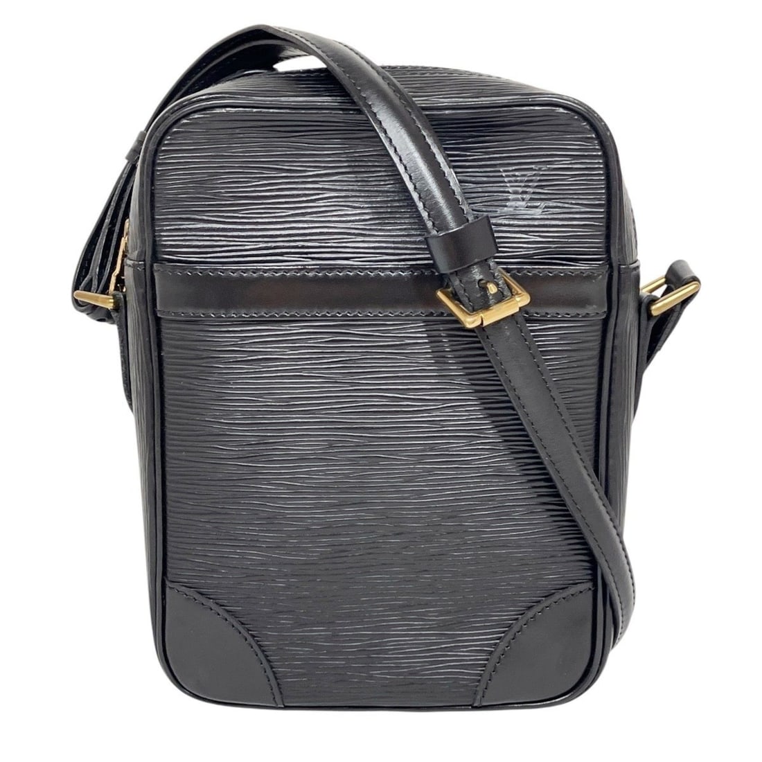 Louis Vuitton Danube Shoulder Bag, Epi Leather, M45632: --- Catalog ---Category: SizeSize (HxWxD): 21cm x 15cm x 5.5cm / 8.26'' x 5.9'' x 2.16''Category: DesignType: Shoulder bagColor: NoirGender: WomenMaterial: Epi leather Category: GeneralMPN: M45632Bran