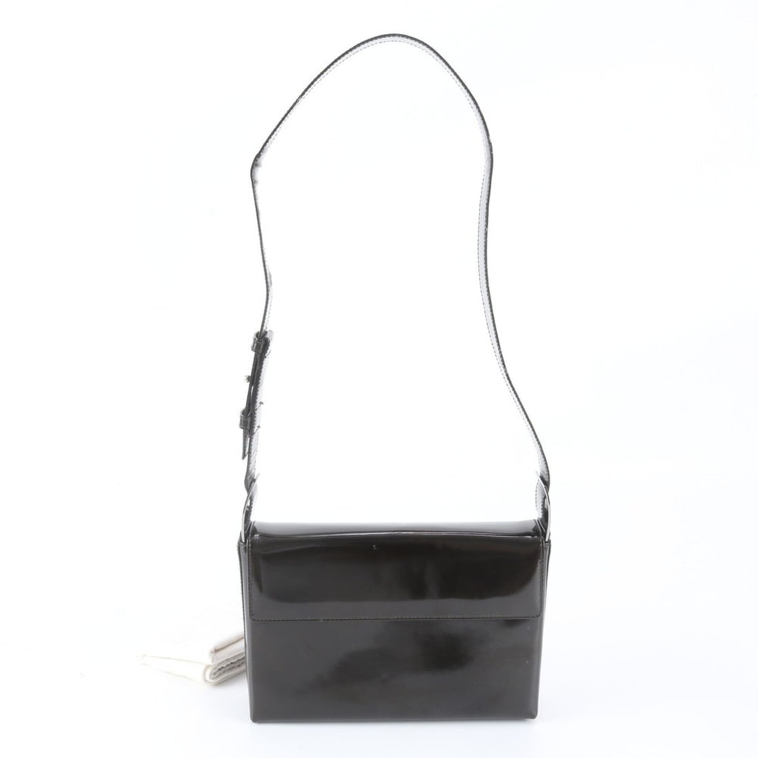 Salvatore Ferragamo Leather Shoulder Bag, Black, Brand Name, Women's: --- Catalog ---Category: SizeSize (HxWxD): 16cm x 24cm x 7cm / 6.29'' x 9.44'' x 2.75''Category: DesignType: Shoulder bagColor: BlackGender: WomenMaterial: Leather Category: GeneralBrand: Salvatore Fe