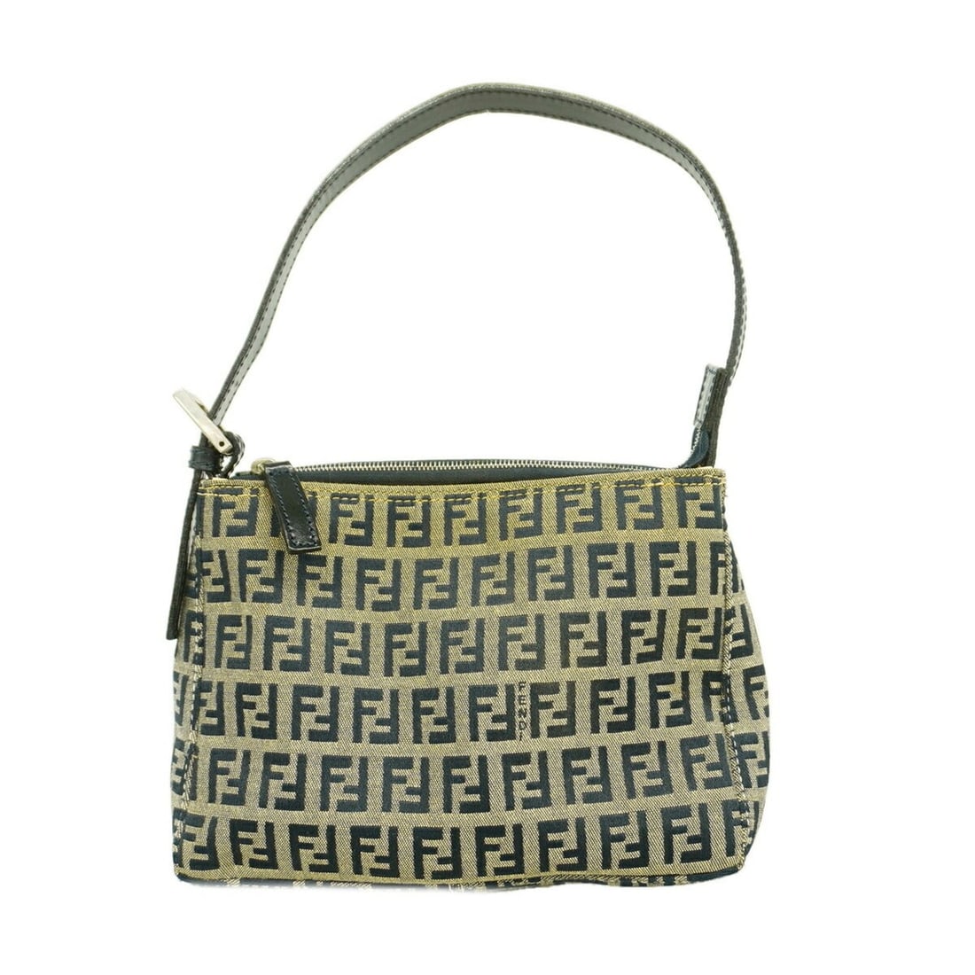 Fendi Zucchino Nylon Canvas Handbag, Navy, Women's: --- Catalog ---Category: SizeSize (HxWxD): 14cm x 18.5cm x 5.5cm / 5.51'' x 7.28'' x 2.16''Category: DesignType: HandbagColor: NavyGender: WomenMaterial: Nylon canvas Hardware Color: SilverCategory: G