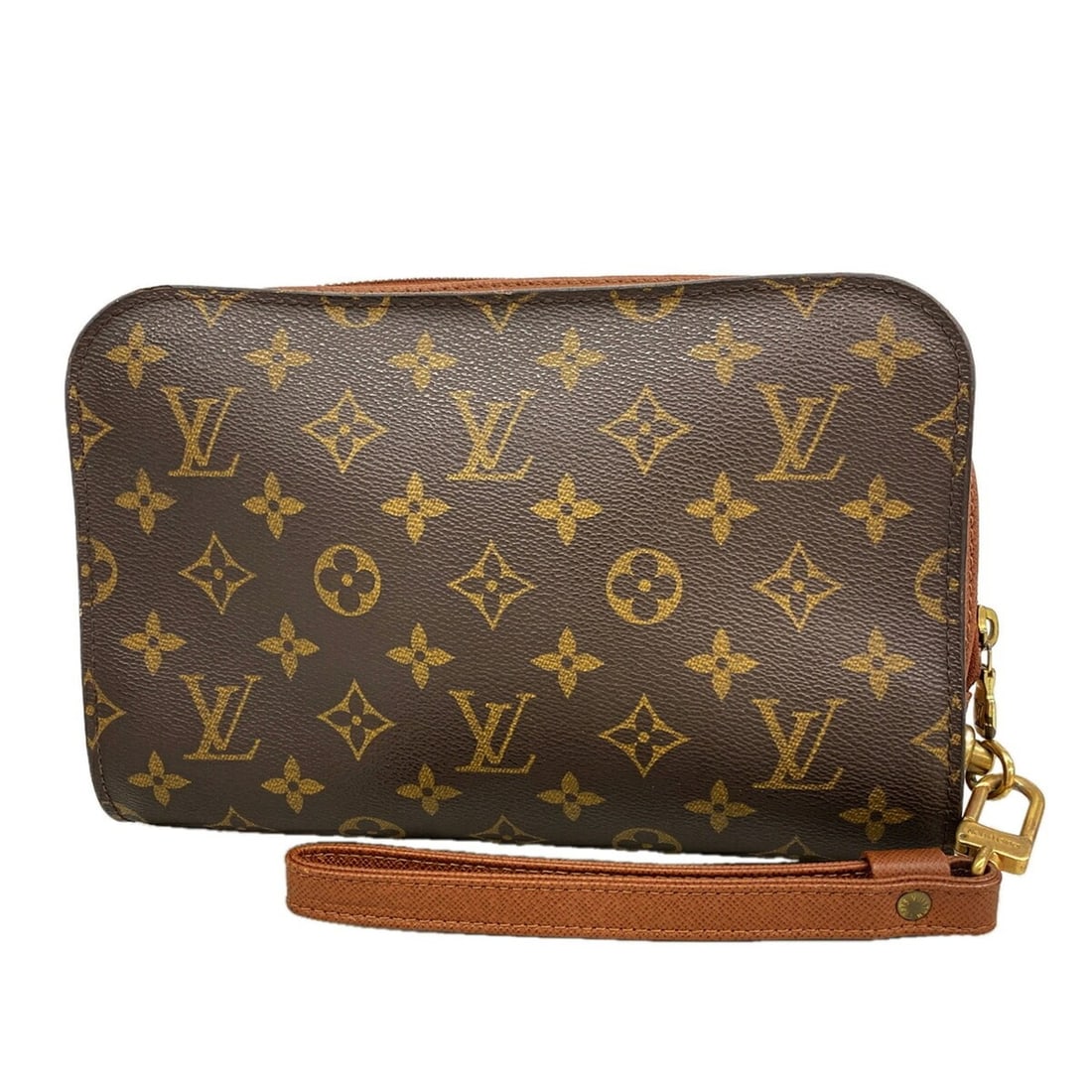 Louis Vuitton Monogram Orsay Clutch Bag M51790 Brown Men's: --- Catalog ---Category: SizeSize (HxWxD): 16cm x 24cm x 6cm / 6.29'' x 9.44'' x 2.36''Category: DesignType: Clutch bagColor: BrownGender: MenCategory: GeneralMPN: M51790Brand: Louis Vuitton--- Item L