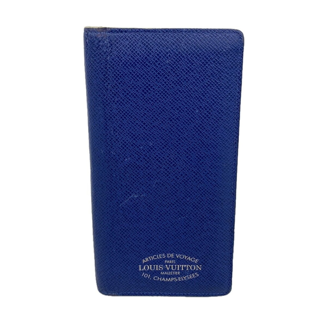 Louis Vuitton Taiga Portefeuille Brazza NM Long Wallet M30389 Blue Men's: --- Catalog ---Category: SizeSize (HxWxD): 19cm x 10cm x 1.5cm / 7.48'' x 3.93'' x 0.59''Category: DesignType: Long wallet (bi-fold)Color: BlueGender: MenCategory: GeneralMPN: M30389Brand: Louis Vuitt