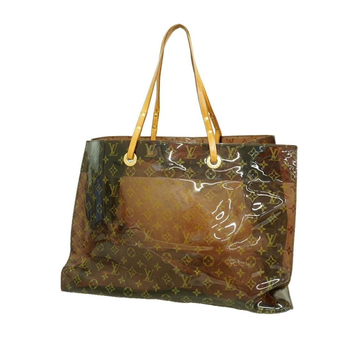 Louis Vuitton Monogram Vinyl Cabas Cruise Tote Bag M50500 Brown (Women's): --- Catalog ---Category: SizeSize (HxWxD): 36cm x 46.5cm x 16.5cm / 14.17'' x 18.3'' x 6.49''Category: DesignType: Tote bagColor: BrownGender: WomenSeason: CruiseCategory: GeneralMPN: M50500Brand: Lou