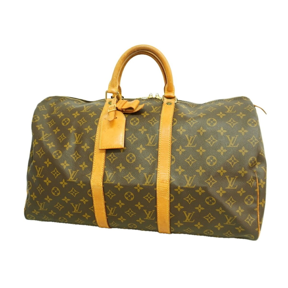 Louis Vuitton Bags - Boston Monogram Keepall 50 M41426 Brown Men's & Women's: --- Catalog ---Category: SizeSize (HxWxD): 28.5cm x 50cm x 22cm / 11.22'' x 19.68'' x 8.66''Category: DesignType: Boston bagColor: BrownGender: Men,WomenCategory: GeneralMPN: M41426Brand: Louis Vuitto