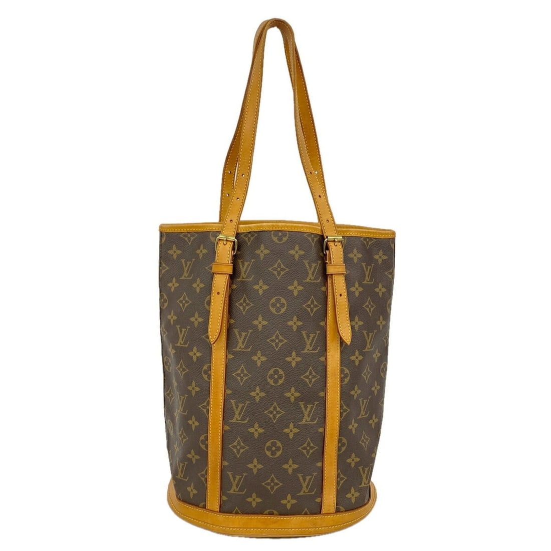 Louis Vuitton Monogram Bucket GM Tote Bag M42236 Brown (Women's): --- Catalog ---Category: SizeSize (HxWxD): 36cm x 27cm x 20cm / 14.17'' x 10.62'' x 7.87''Category: DesignType: Tote bagColor: BrownGender: WomenCategory: GeneralMPN: M42236Brand: Louis Vuitton--- Ite