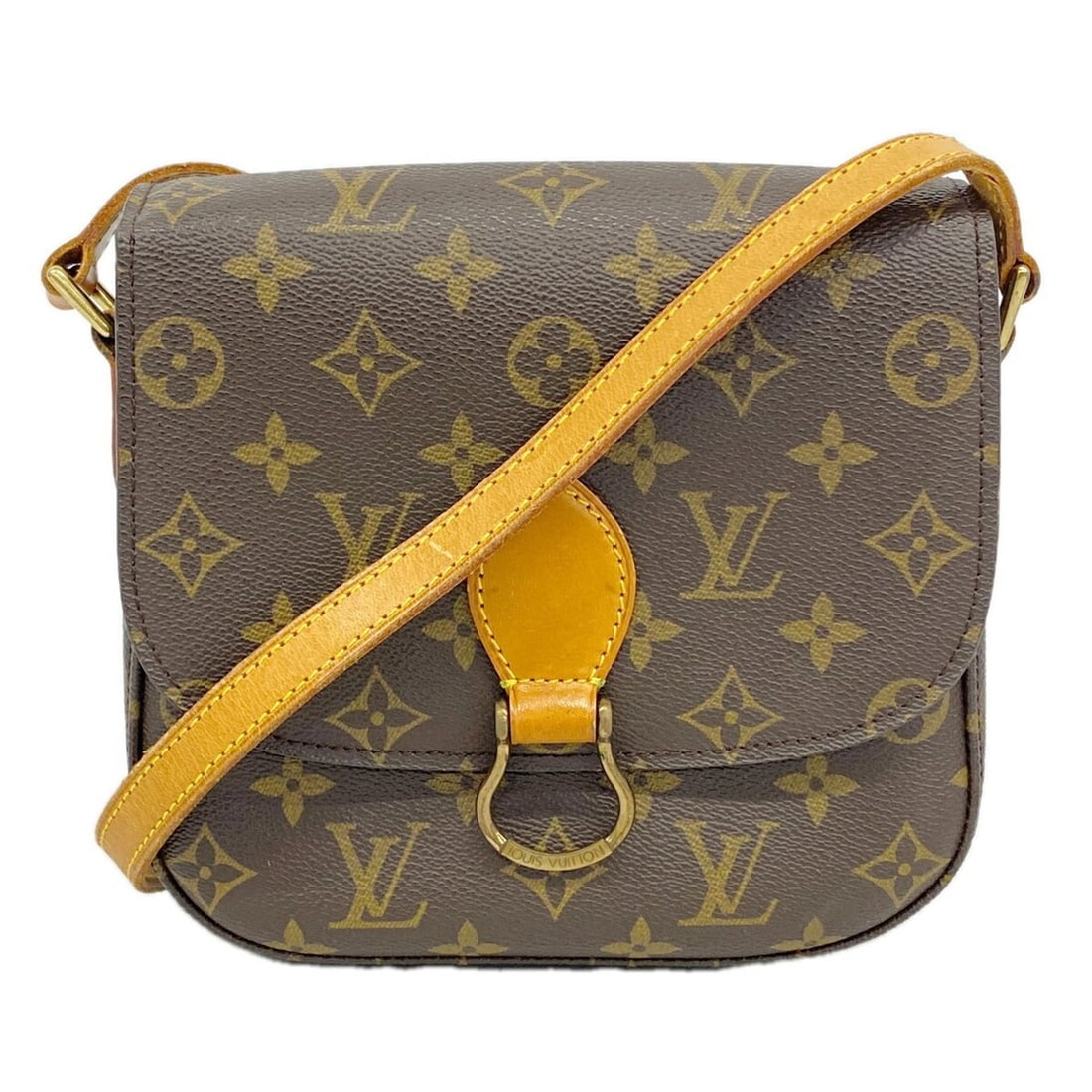 Louis Vuitton Monogram Saint Cloud MM Shoulder Bag M51243 Brown Women's: --- Catalog ---Category: SizeSize (HxWxD): 19cm x 20cm x 6cm / 7.48'' x 7.87'' x 2.36''Category: DesignType: Shoulder bagColor: BrownGender: WomenCategory: GeneralMPN: M51243Brand: Louis Vuitton--- It