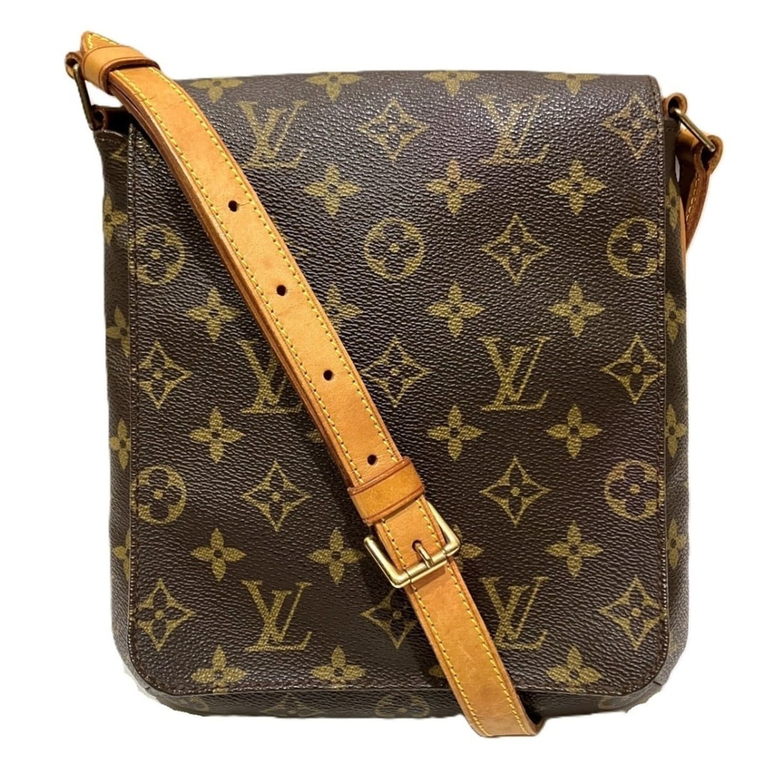 Louis Vuitton Musette Salsa Shoulder Bag, Monogram Canvas, M51387: --- Catalog ---Category: SizeSize (HxWxD): 23cm x 21cm x 5cm / 9.05'' x 8.26'' x 1.96''Strap Length: 59cm - 70cm / 23.22'' - 27.55''Category: DesignType: Shoulder bagColor: BrownGender: WomenClosure: 