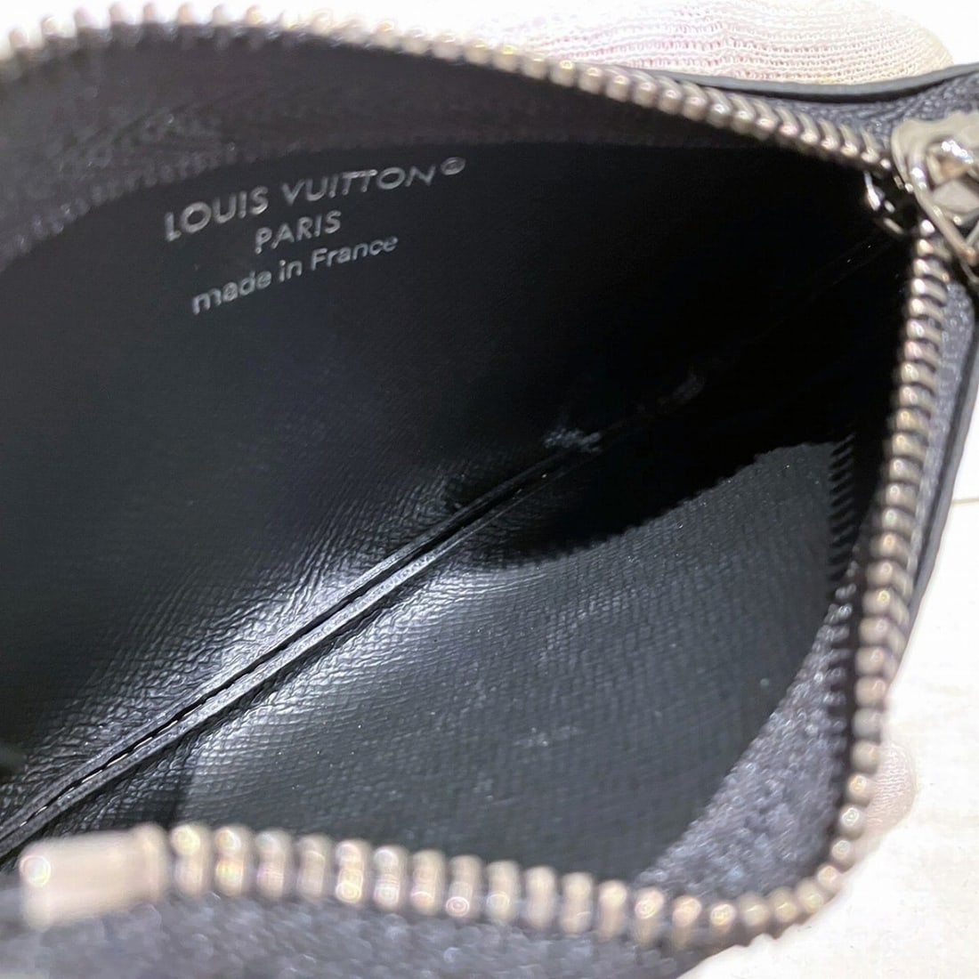 Louis Vuitton Pochette Clé Wallet/Coin Case, Monogram Eclipse Toile, M80905 - 5