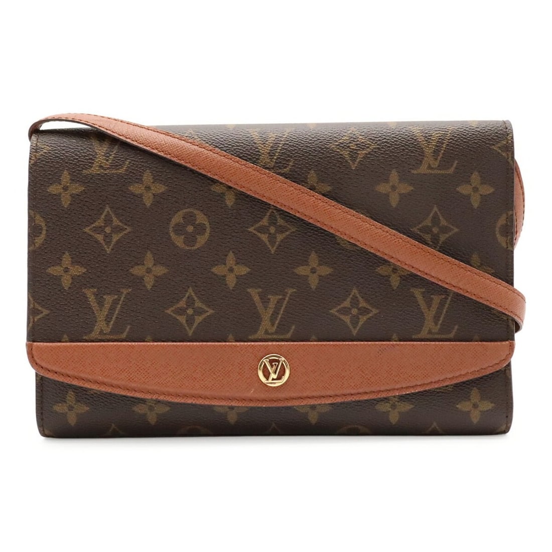 LOUIS VUITTON Louis Vuitton Monogram Bordeaux 24 Shoulder Bag Clutch Second M51798: --- Catalog ---Category: SizeSize (HxWxD): 16cm x 23.5cm x 3cm / 6.29'' x 9.25'' x 1.18''Category: DesignType: Clutch bag, Shoulder bagColor: BrownGender: WomenMaterial: Monogram , Canvas , PVC , Coat