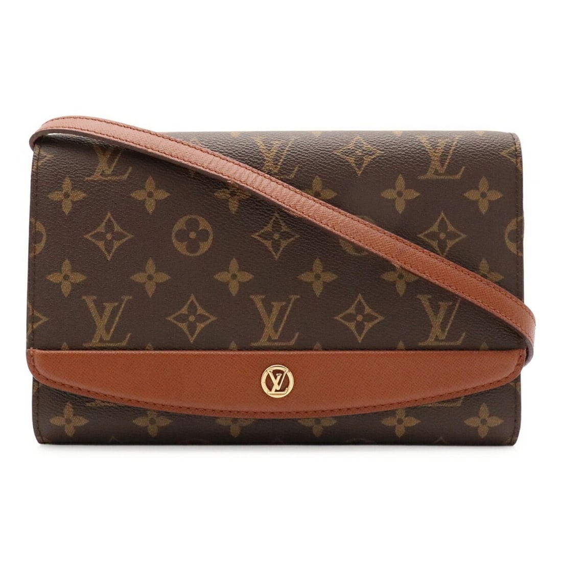 LOUIS VUITTON Louis Vuitton Monogram Bordeaux 24 Shoulder Bag Clutch Second M51798: --- Catalog ---Category: SizeSize (HxWxD): 16cm x 23.5cm x 3cm / 6.29'' x 9.25'' x 1.18''Category: DesignType: Clutch bag, Shoulder bagColor: BrownGender: WomenMaterial: Monogram , Canvas , PVC , Coat