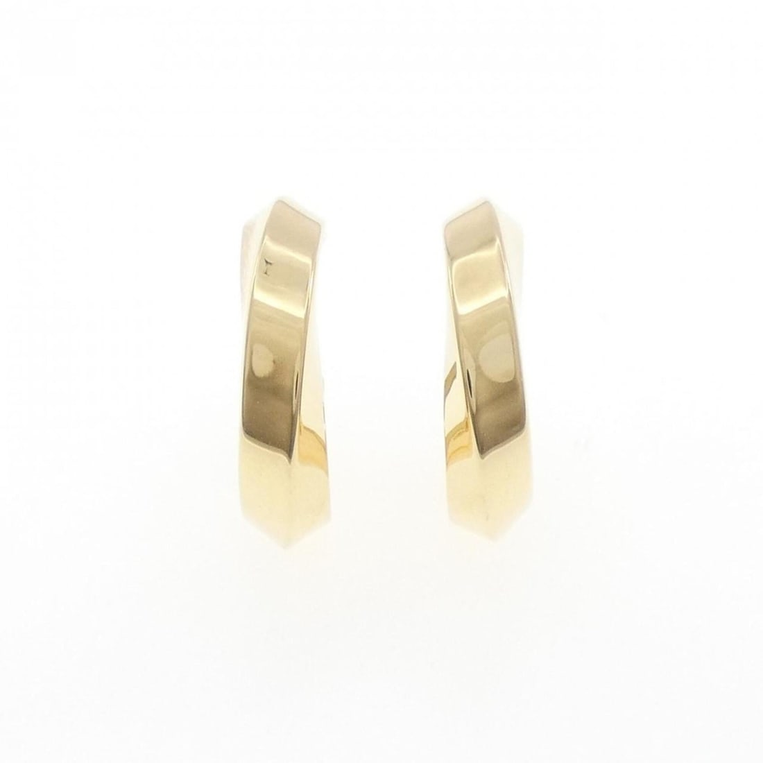 Tiffany Twist Medium Earrings: --- Catalog ---Category: SizeSize (HxWxD): 20.50mm x 4.90mm / 0.81'' x 0.19''Category: DesignType: Half hoop earringsGender: WomenMaterial: Yellow gold (18K)Category: GeneralBrand: Tiffany--- Item