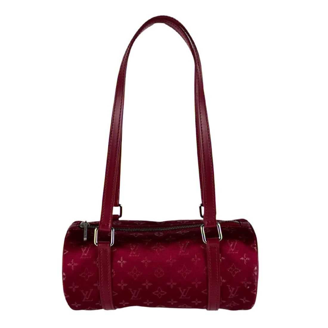 Louis Vuitton LOUIS VUITTON Handbag Monogram Satin Little Papillon Red Women's M92353 z10576: --- Catalog ---Category: SizeSize (HxWxD): 9cm x 18cm x 9cm / 3.54'' x 7.08'' x 3.54''Category: DesignType: HandbagColor: Red colorGender: WomenMaterial: Monogram Satin Category: GeneralMPN: