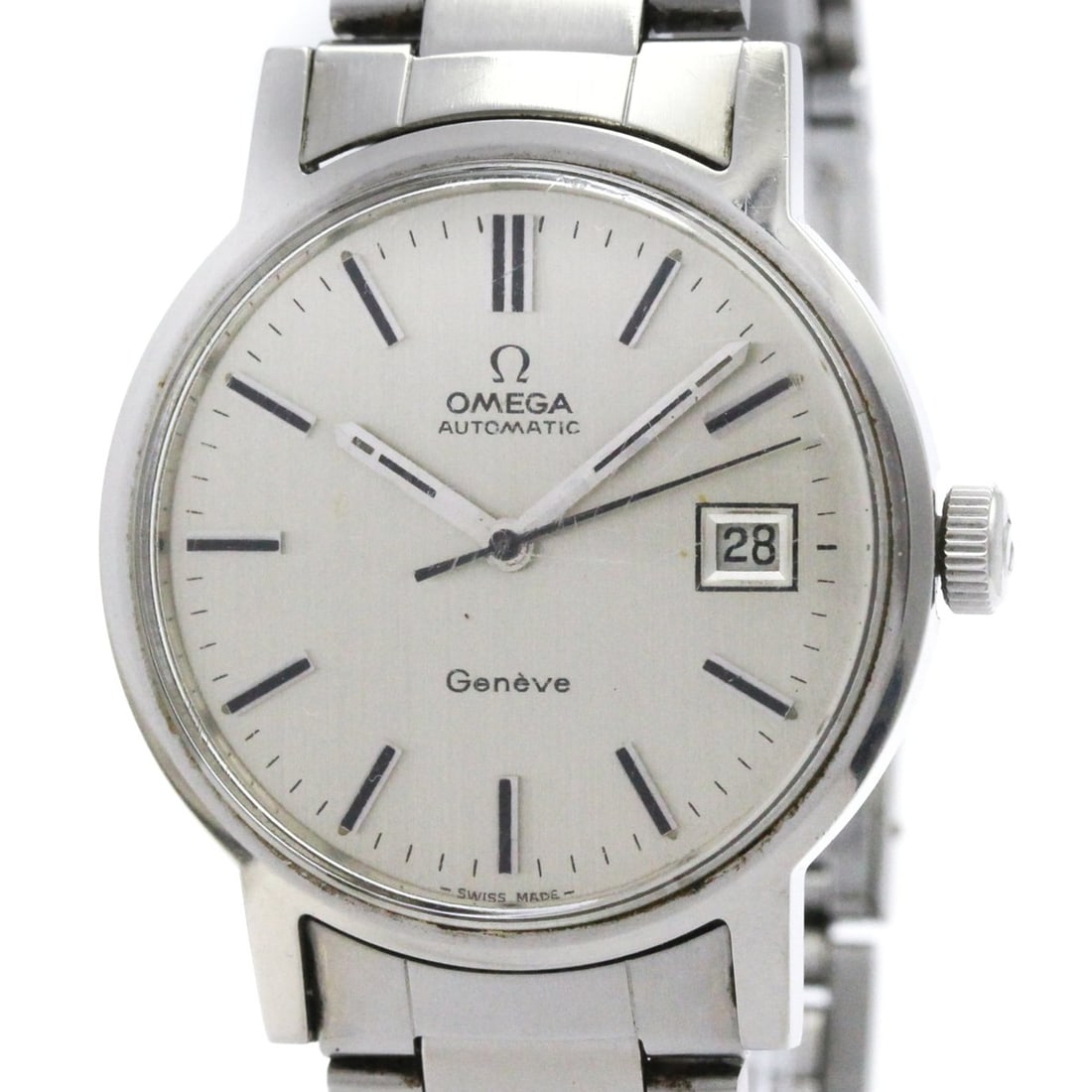 OMEGA Geneve Cal 1481 Steel Automatic Mens Watch 166.0098 Vintage (1 of 10)