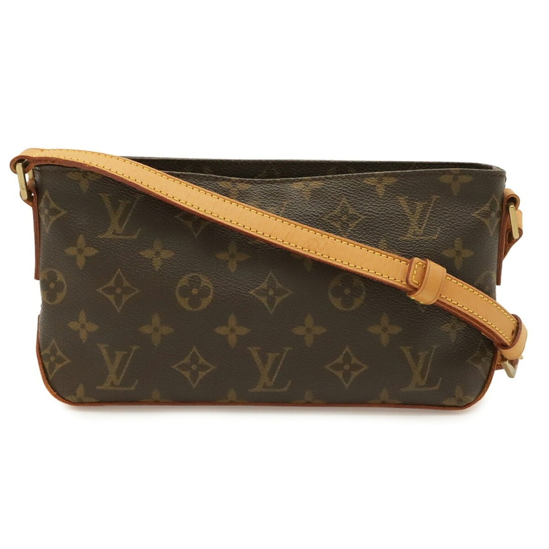 LOUIS VUITTON Louis Vuitton Monogram Trotteur Shoulder Bag Pochette M51240 (1 of 8)