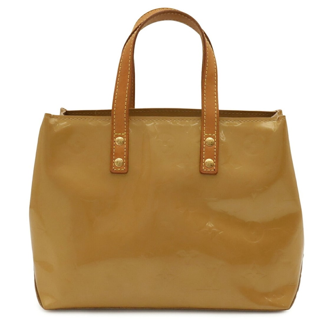 LOUIS VUITTON Louis Vuitton Monogram Vernis Lead PM Handbag Tote Bag Mini Enamel Noisette Beige: --- Catalog ---Category: SizeSize (HxWxD): 18cm x 22cm x 10cm / 7.08'' x 8.66'' x 3.93''Category: DesignType: Handbag, Tote bagColor: NoisetteGender: WomenMaterial: Leather Category: GeneralBrand: Lou