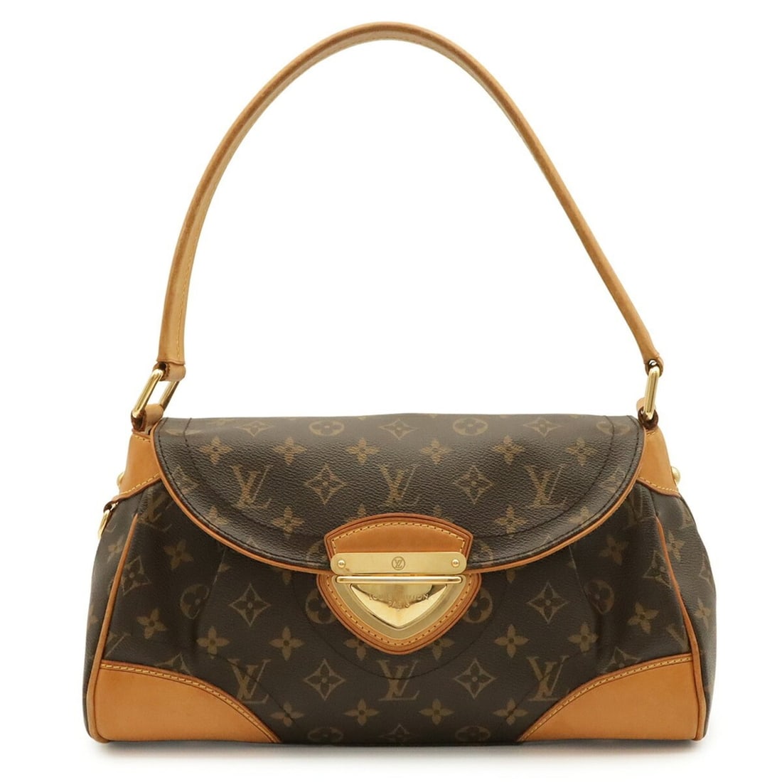LOUIS VUITTON Louis Vuitton Monogram Beverly MM Shoulder Bag Handbag M40121: --- Catalog ---Category: SizeSize (HxWxD): 20cm x 27.5cm x 12.5cm / 7.87'' x 10.82'' x 4.92''Category: DesignType: Handbag, Shoulder bagColor: BrownGender: WomenMaterial: Monogram , Canvas Category: G