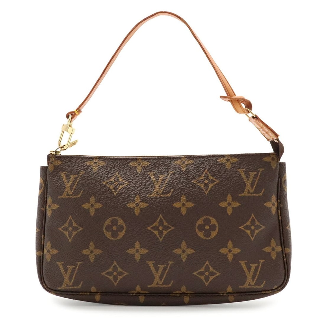LOUIS VUITTON Louis Vuitton Monogram Pochette Accessoires Handbag Pouch Shoulder Bag Clutch M51980 (1 of 10)