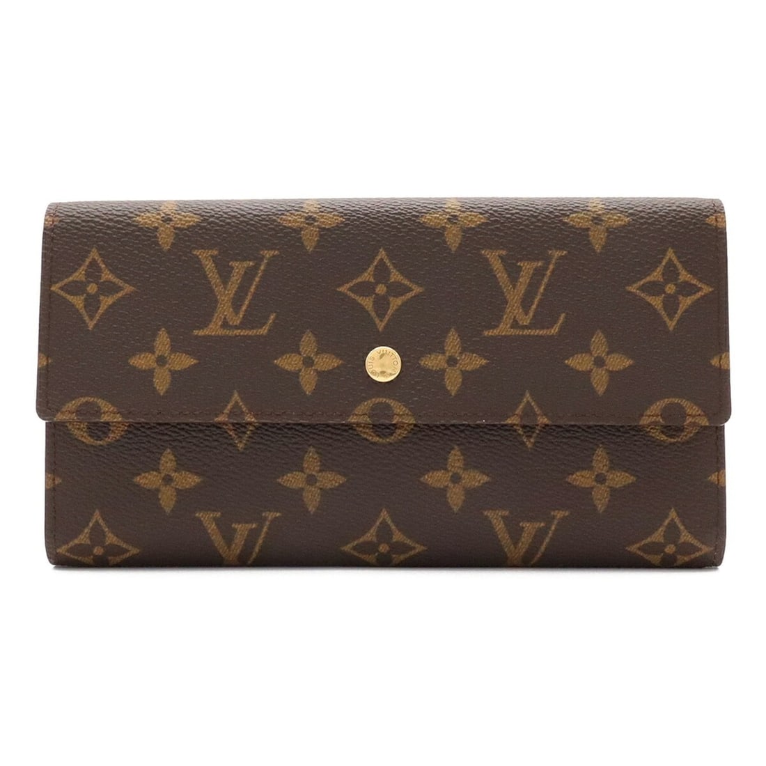 LOUIS VUITTON Louis Vuitton Monogram Portefeuille Tresor International Tri-fold Long Wallet M61215: --- Catalog ---Category: SizeSize (HxWxD): 11cm x 19cm / 4.33'' x 7.48''Category: DesignType: Long wallet (tri-fold)Color: BrownGender: Women,MenMaterial: Monogram , Canvas Category: GeneralBrand: Lou