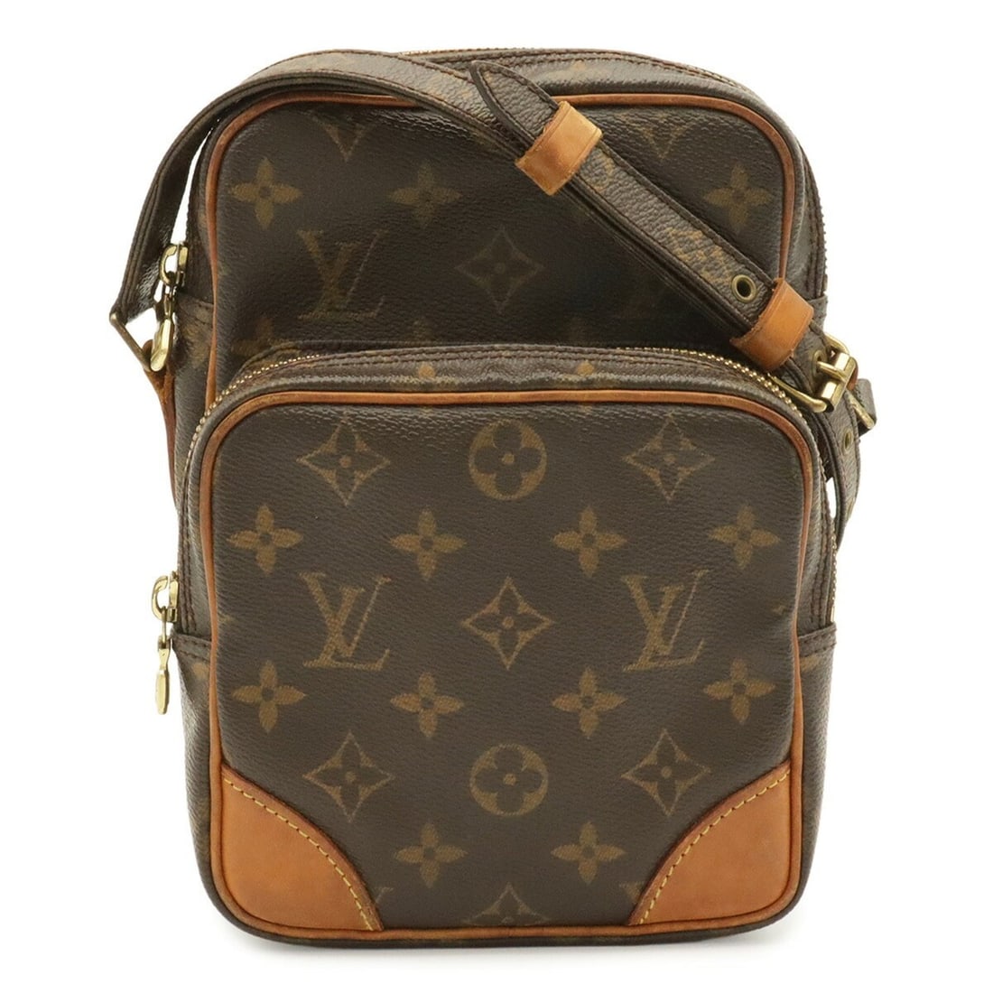 LOUIS VUITTON Louis Vuitton Monogram Amazon Shoulder Bag Pochette, No Stickiness, M45236 (1 of 8)