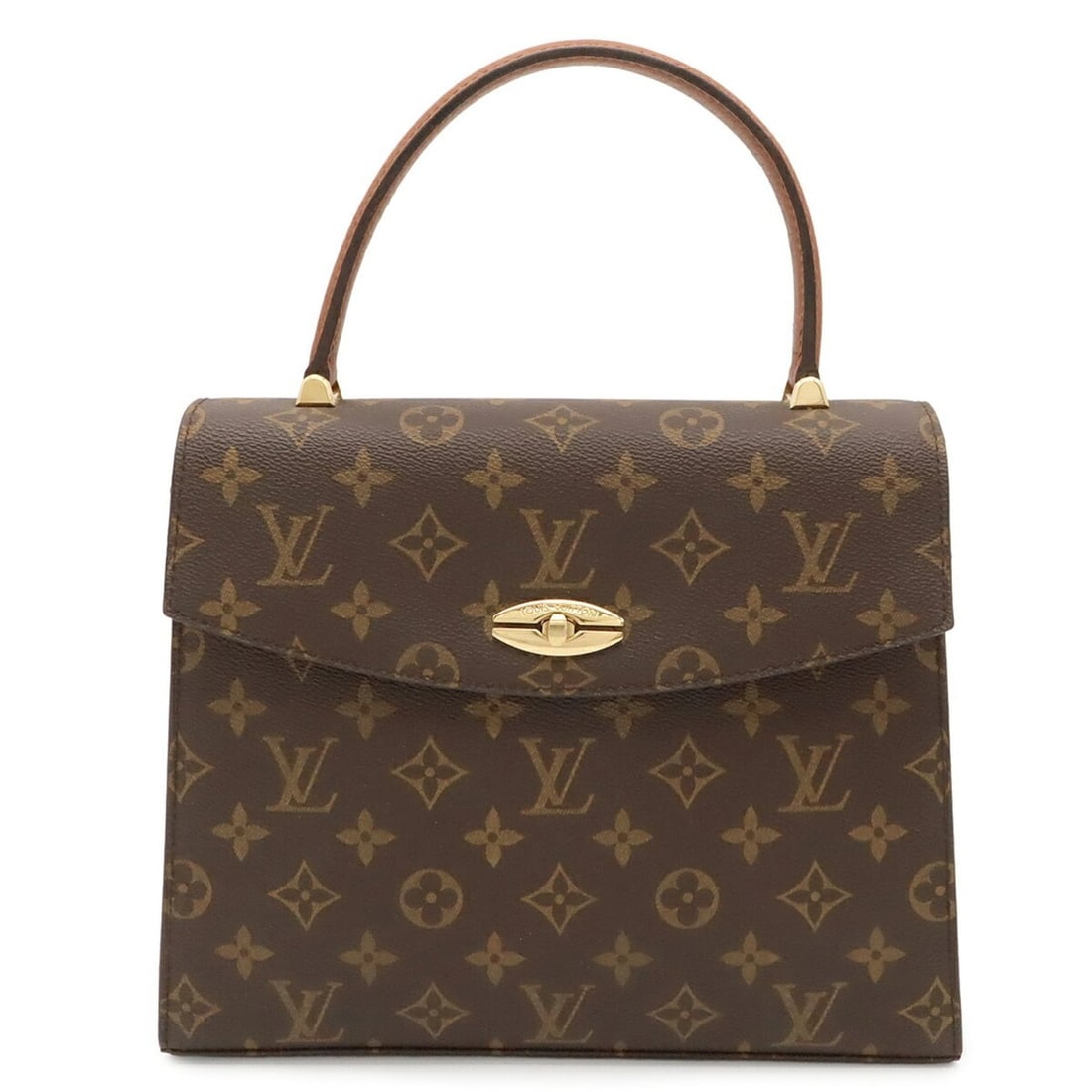LOUIS VUITTON Louis Vuitton Monogram Malesherbes Handbag One-Handle Flap Bag M51379: --- Catalog ---Category: SizeSize (HxWxD): 21cm x 26cm x 6cm / 8.26'' x 10.23'' x 2.36''Category: DesignType: HandbagColor: BrownGender: WomenMaterial: Monogram , Canvas Category: GeneralBrand: Louis 
